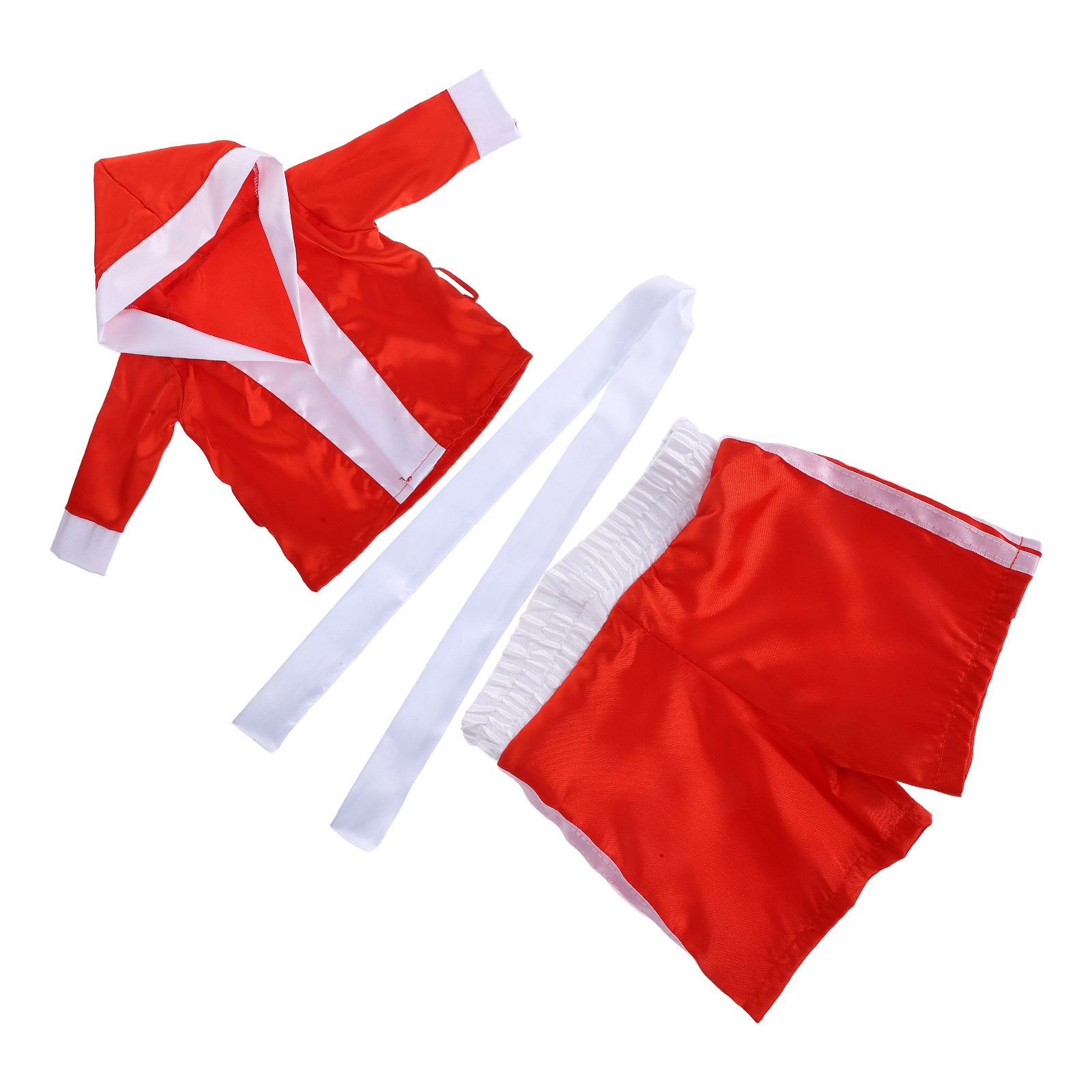 Infant Photography Props Outfit - طقم ملابس ملاكمة للأطفال الذكور، زي