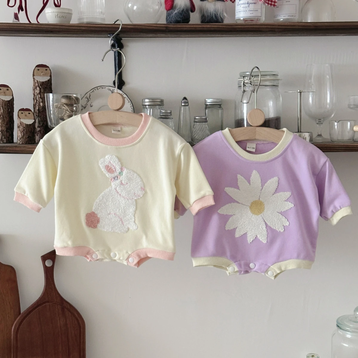 بدلة أطفال حديثي الولادة للبنا - مراجعة Newborn Baby Girl Romper Floral وسعره