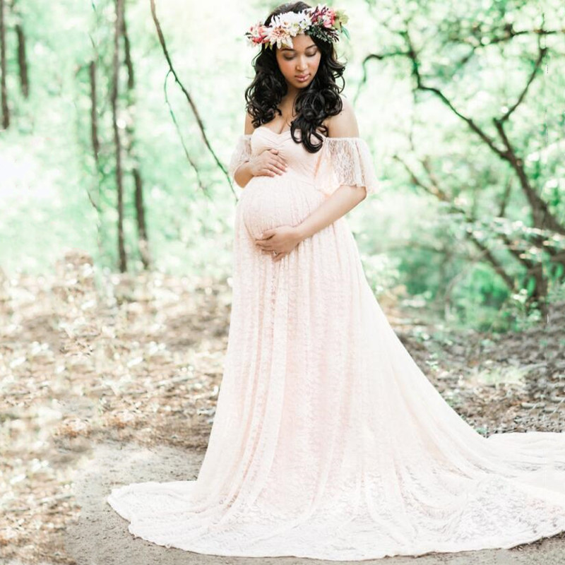 الأمومة التصوير الدعائم فستان  - مراجعة Maternity Wear وسعره