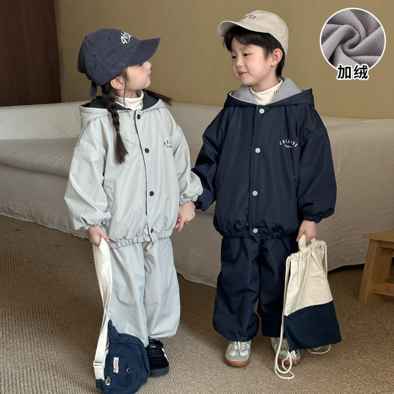 طقم من قطعتين للأولاد والبنات، - مراجعة Toddler Boy Winter Fleece Jacket وسعره