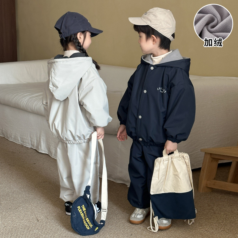 طقم من قطعتين للأولاد والبنات، - مراجعة Toddler Boy Winter Fleece Jacket وسعره